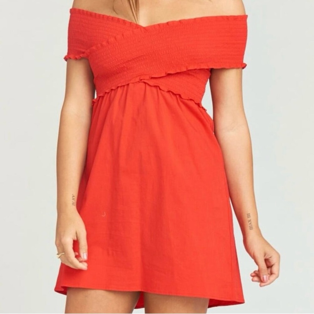 ❤️NWT Size M Show Me Your Mumu Red Dress 💃